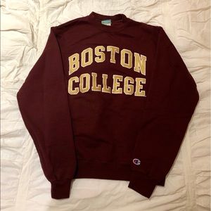Boston College Champion sweatshirt